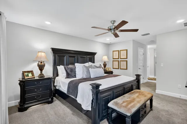 a view of yard with outdoor seating