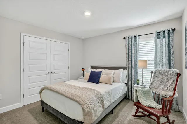 an aerial view of tennis court