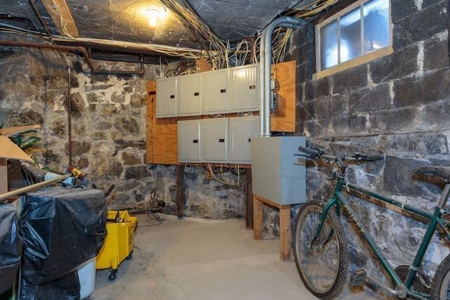 a view of electric room