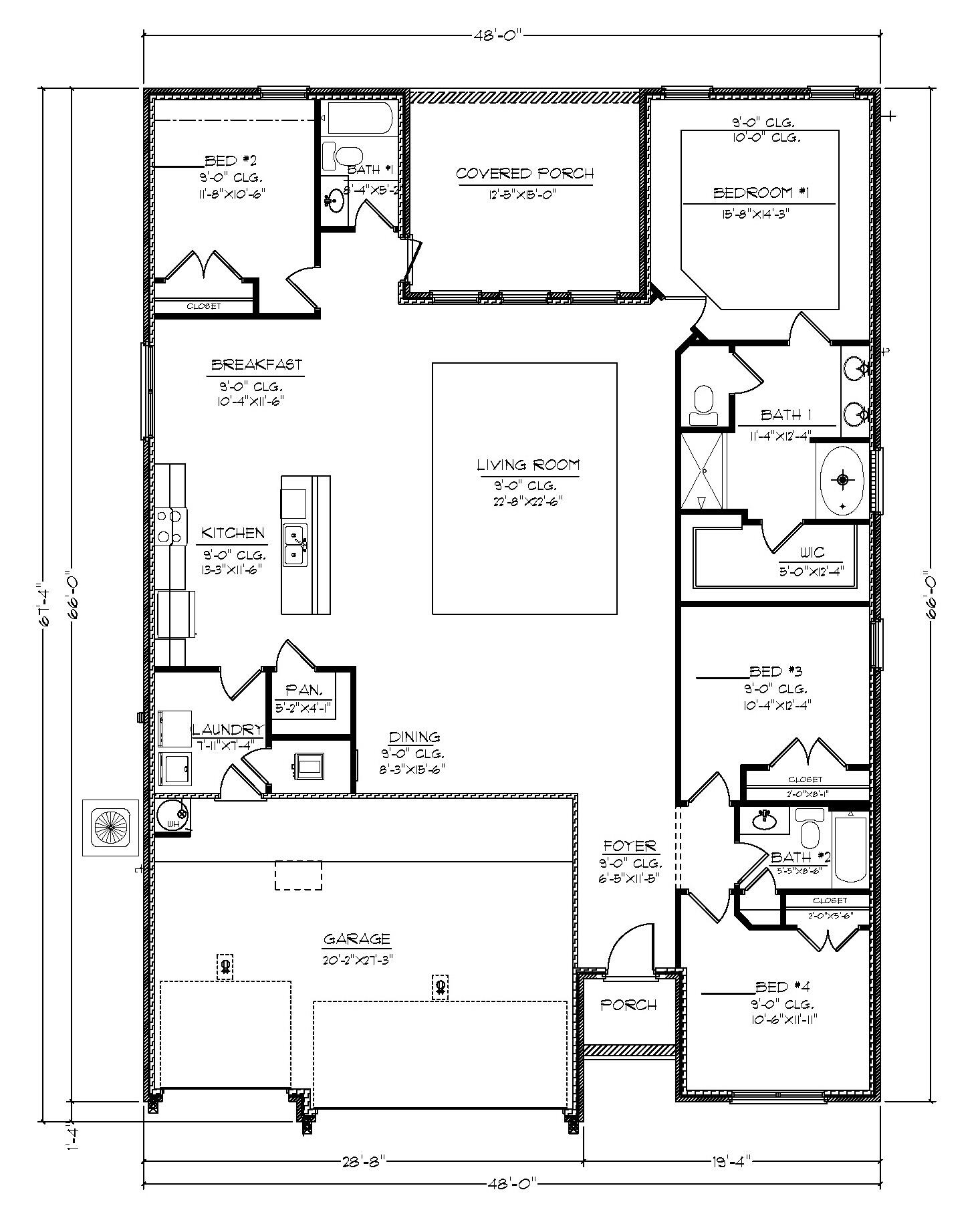 1129 Valor Walk Crestview, FL 32539 - Photo 24 of 24 Floorplan