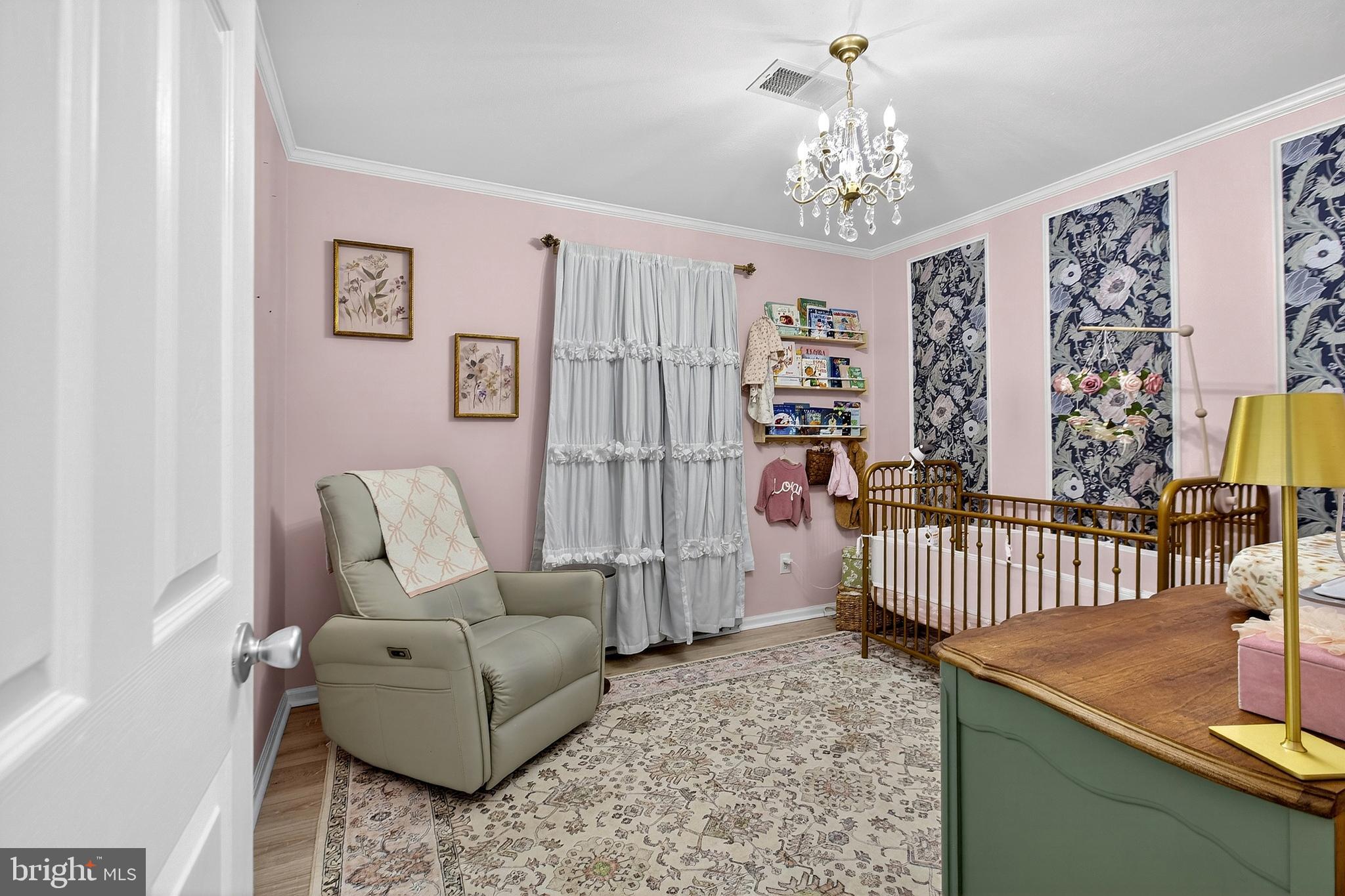 902 Vandyke Greenspring Road Townsend, DE 19734 - Photo 33 of 47 a living room with furniture and a chandelier