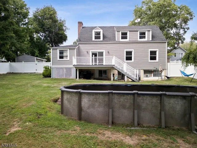 a house view with a outdoor space