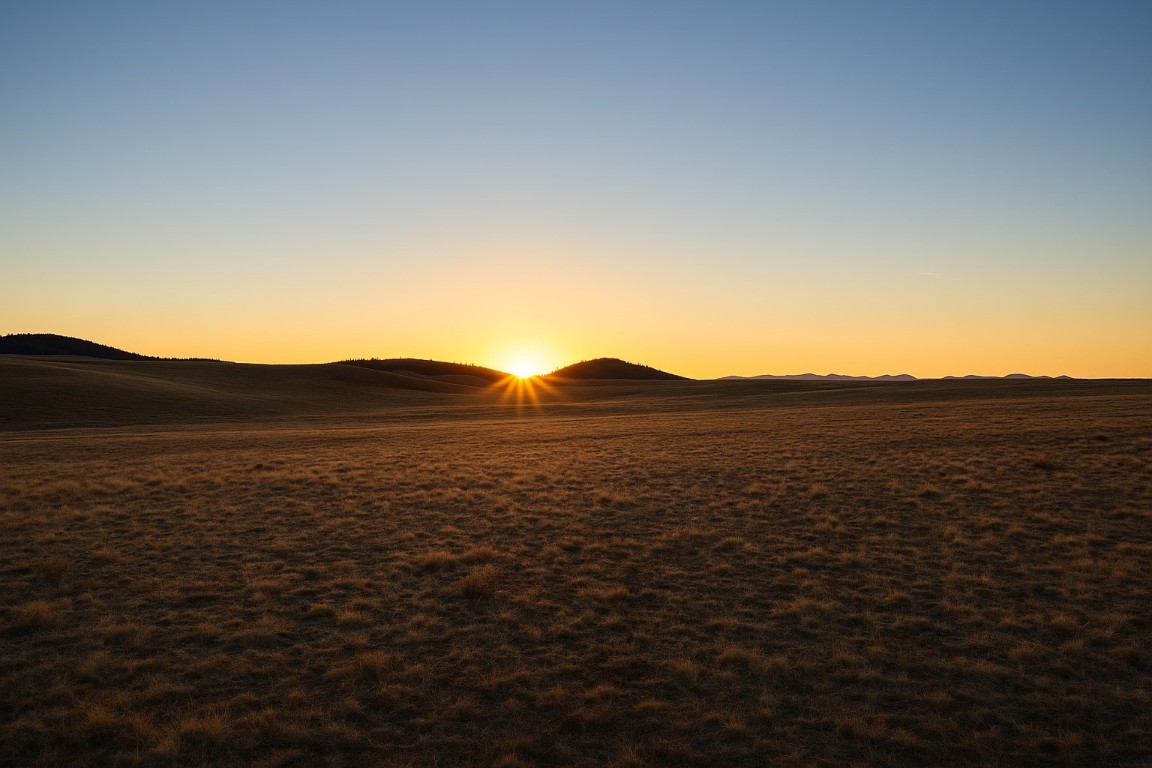 a view of an ocean with a mountain in the background