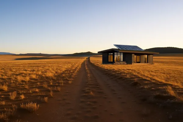a view of a house with a ocean view