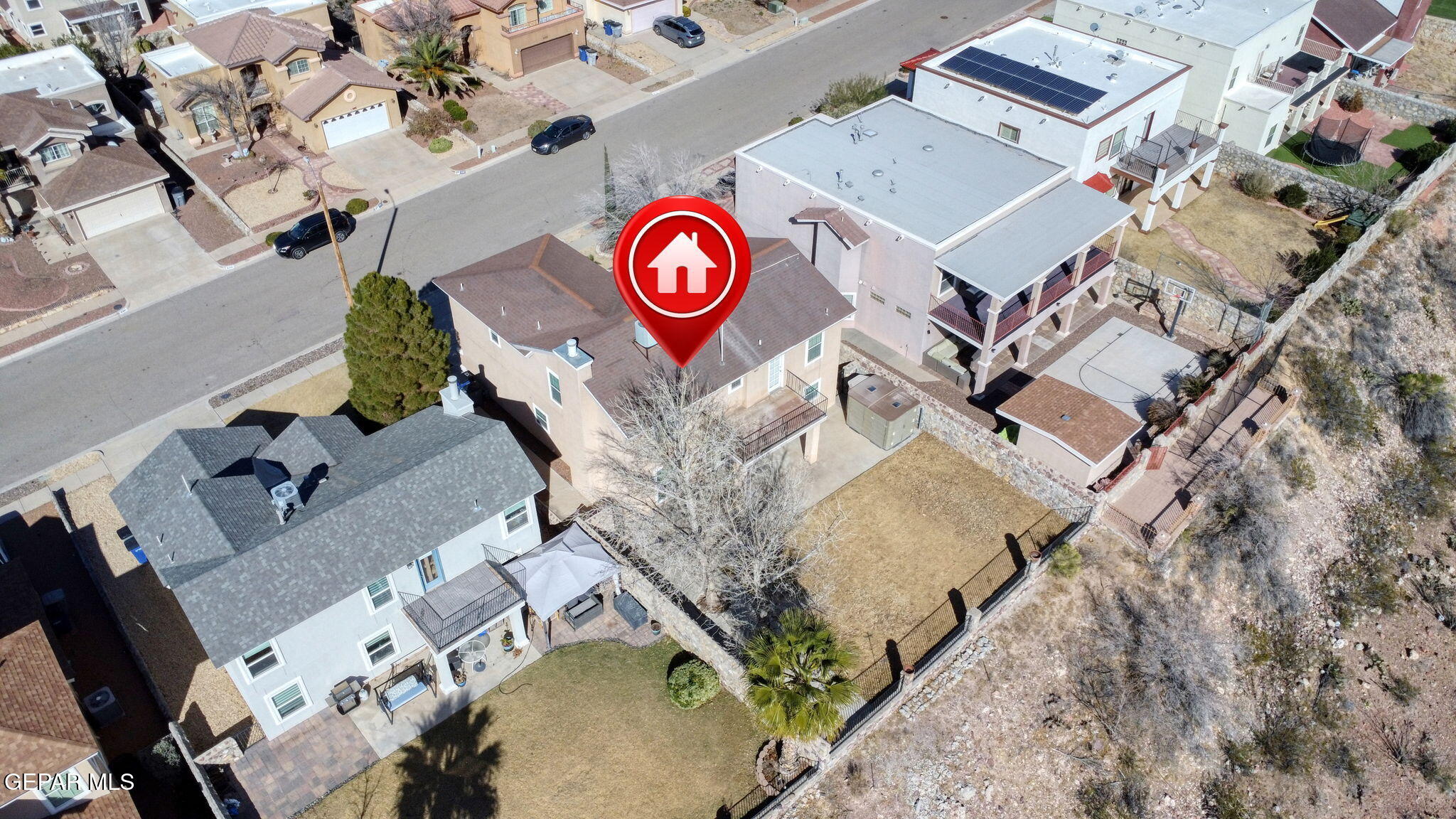 6336 Franklin Ridge Drive El Paso, TX 79912 - Photo 3 of 28 Back Overview