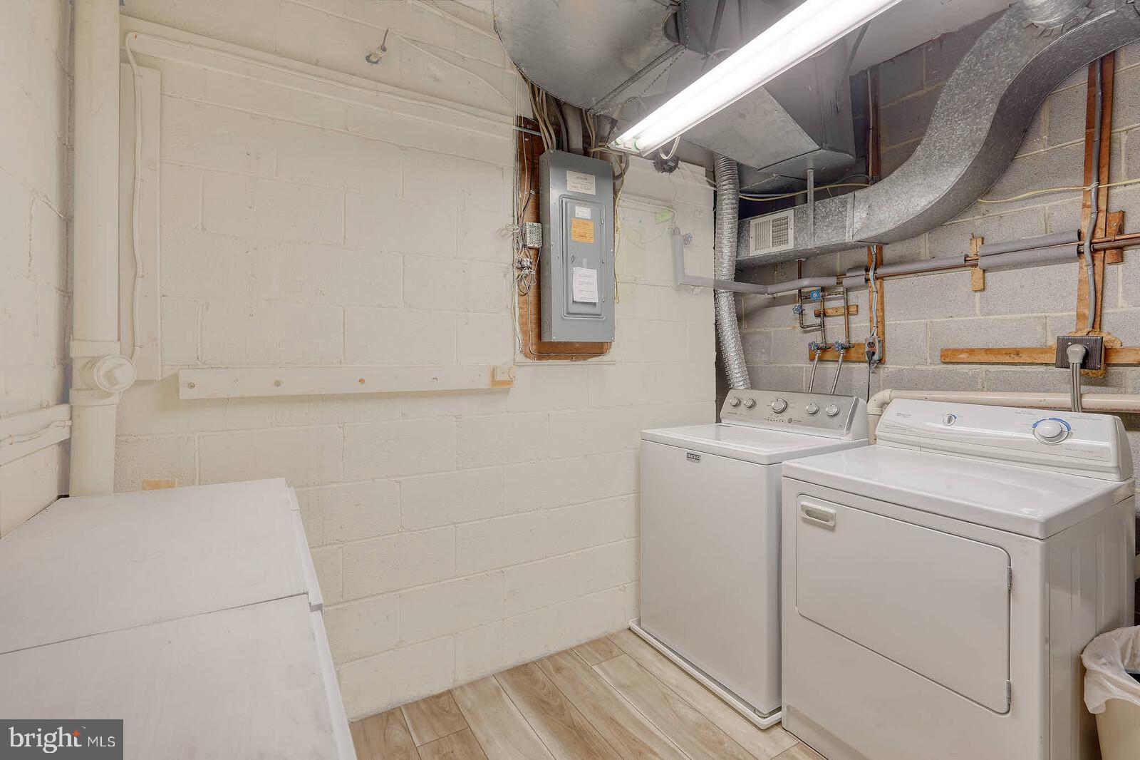 7900 Bentley Village Drive, Unit 11B Springfield, VA 22152 - Photo 40 of 42 Basement & laundry room.