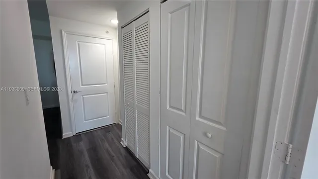 a view of walk in closet