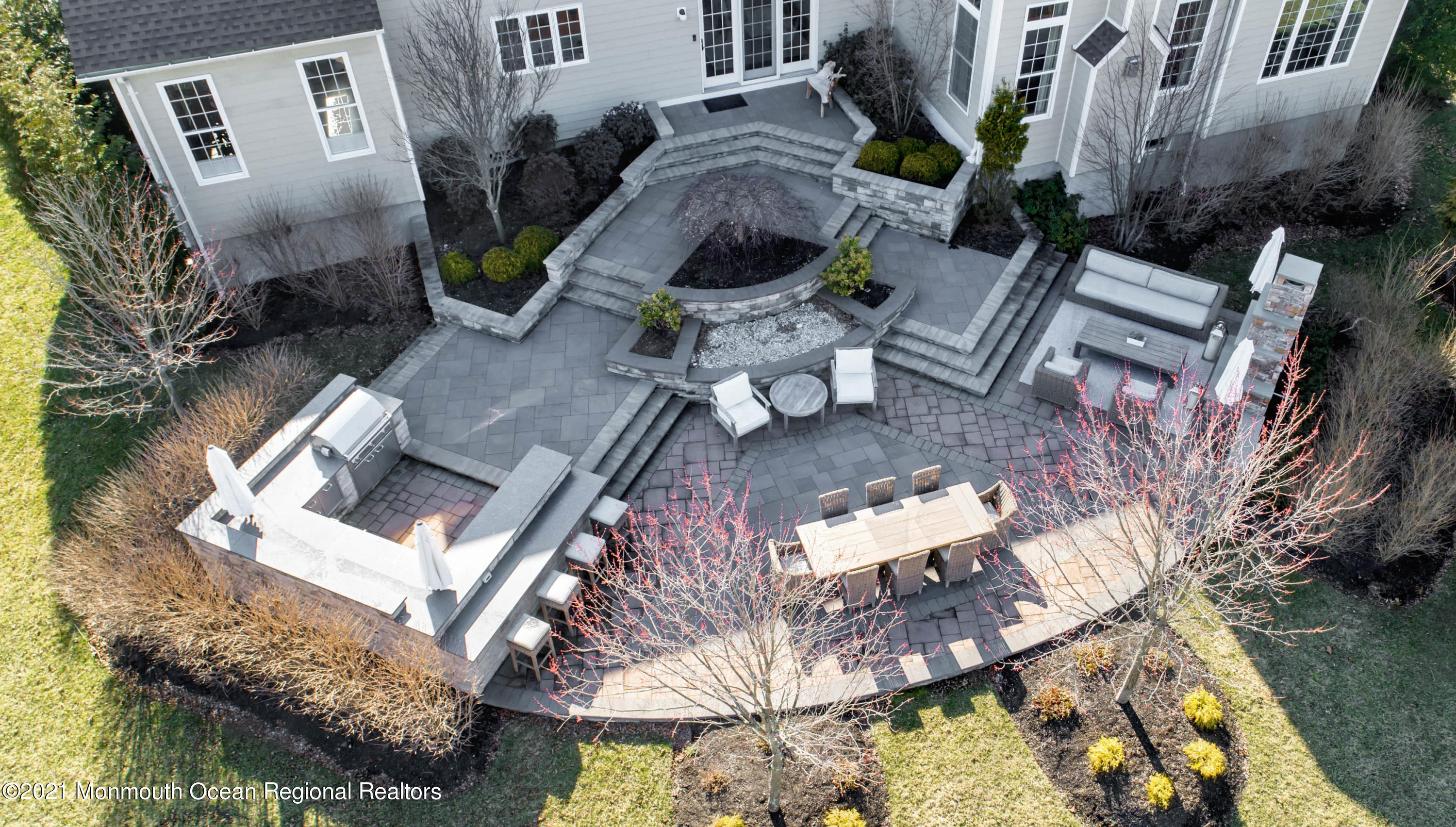 8 Strathmore Road Lincroft, NJ 07738 - Photo 75 of 76 75_8 Strathmore Rd Aerial-17