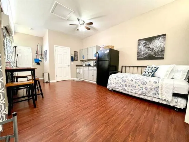 a close view of closet