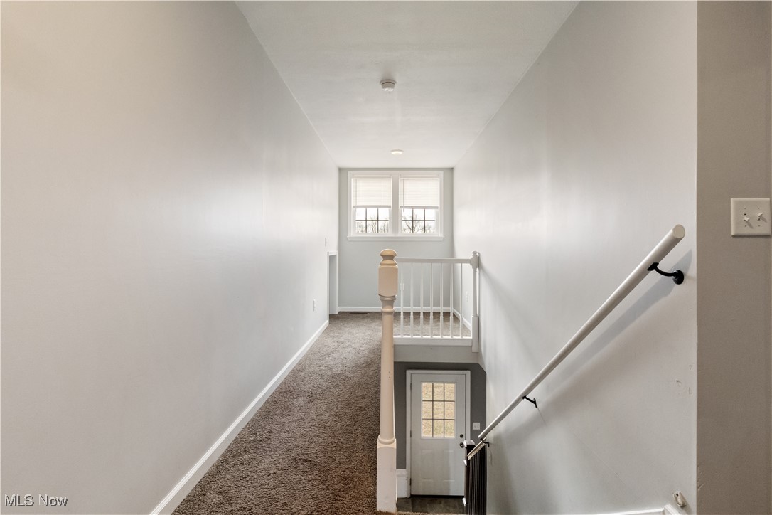 57459 Shry Road Barnesville, OH 43713 - Photo 9 of 44 Stairs featuring carpet and baseboards