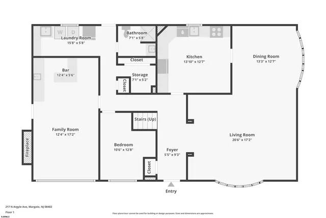 $1,399,000 | 217 North Argyle Avenue, Margate City, NJ 08402