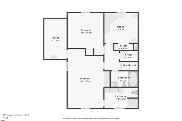 $1,399,000 | 217 North Argyle Avenue, Margate City, NJ 08402