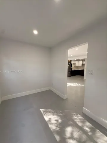 a view of a livingroom with furniture