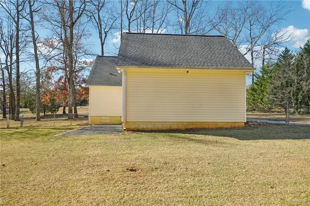 a view of outdoor space and yard