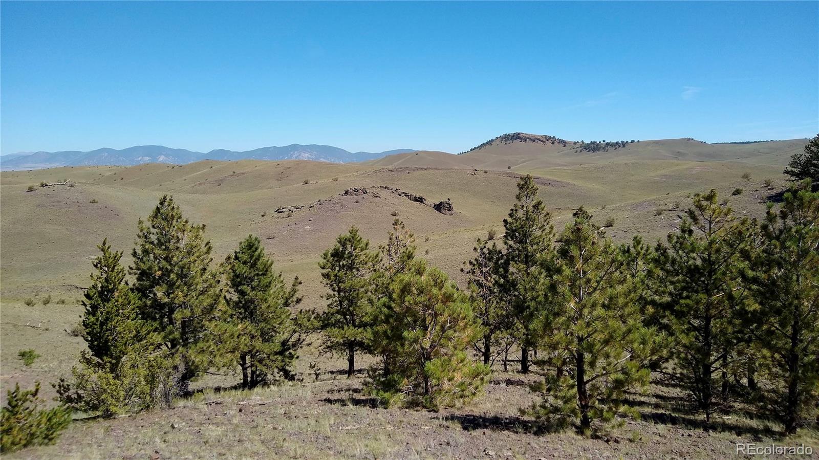 3 Mile Mountain Road Hartsel, CO 80449 - Photo 1 of 24 a view of a lake with a mountain in the background