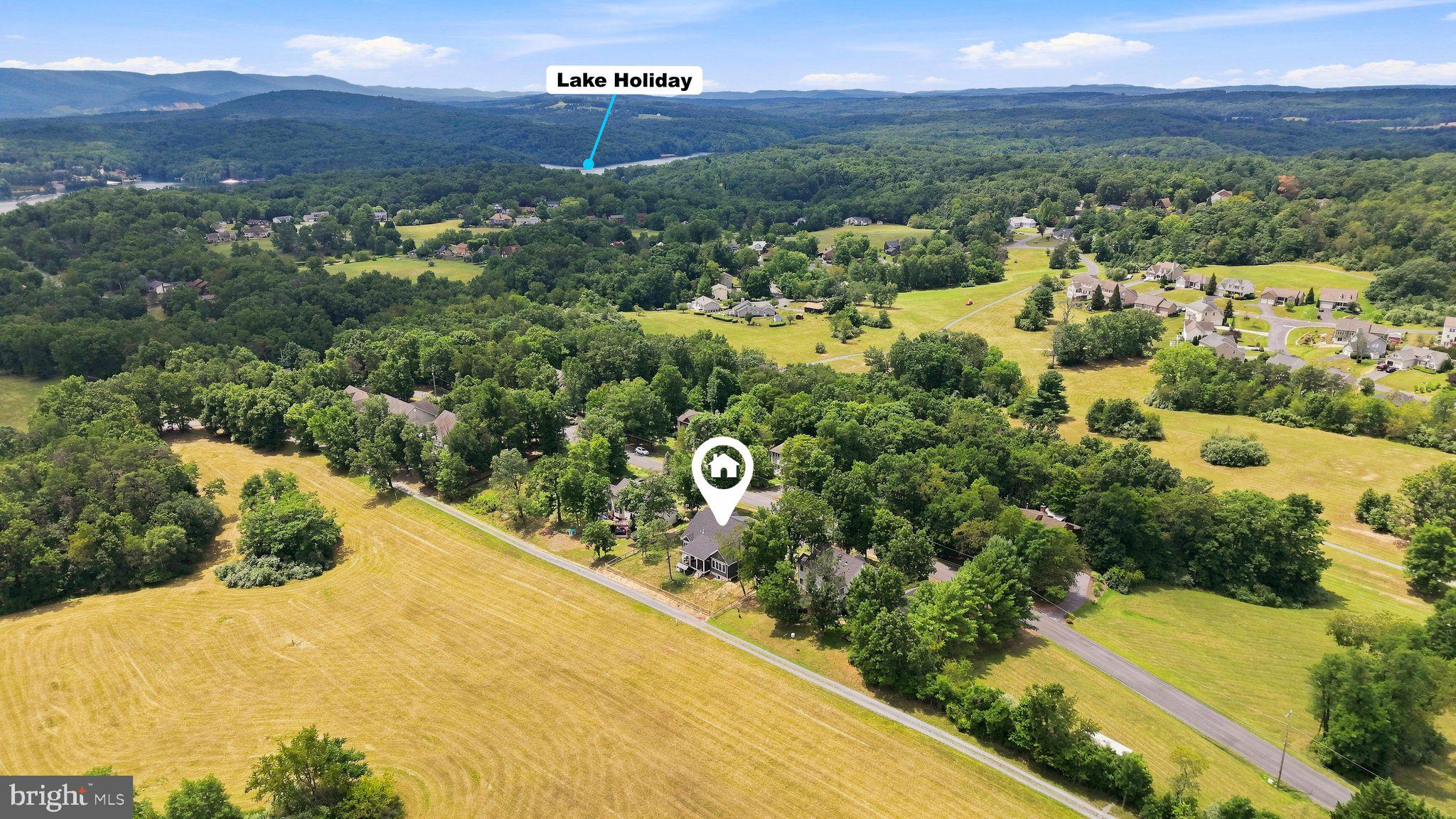 125 Holiday Road Cross Junction, VA 22625 - Photo 64 of 98 Aerial View