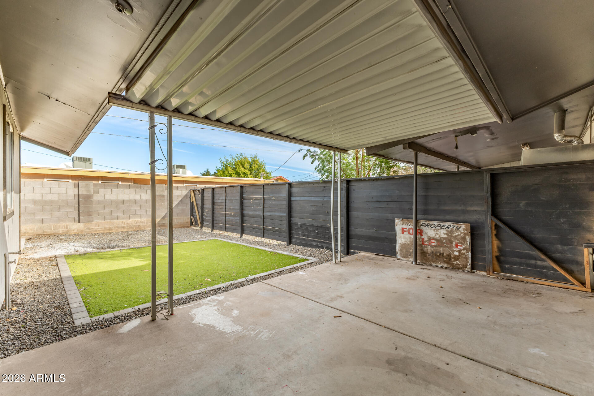 936 West Rio Salado Parkway, Unit 4 Mesa, AZ 85201 - Photo 19 of 20 a view of a backyard with swimming pool