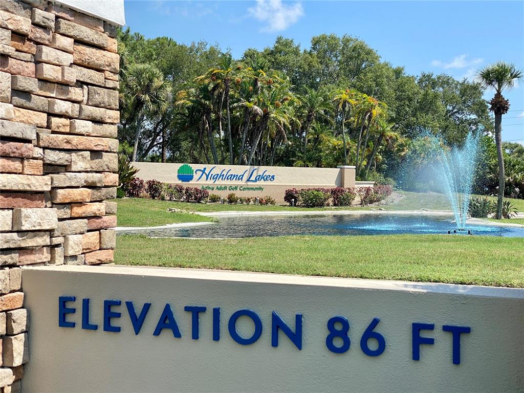 1065 Tartan Drive, Unit C Palm Harbor, FL 34684 - Photo 48 of 91 a view of swimming pool with a yard