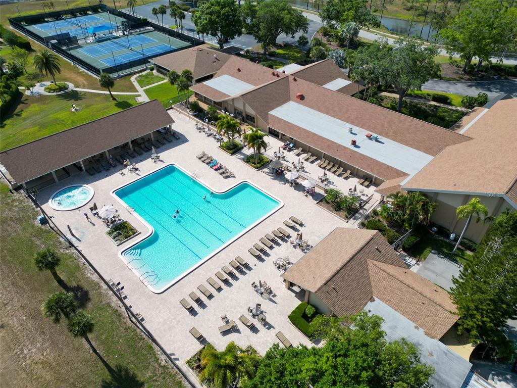 1065 Tartan Drive, Unit C Palm Harbor, FL 34684 - Photo 65 of 91 an aerial view of a house