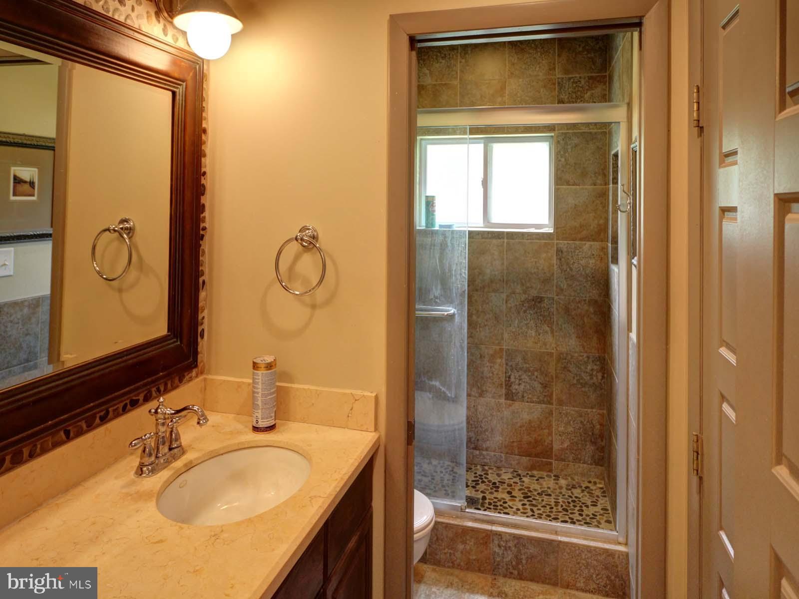 2514 Supinlick Ridge Road Mount Jackson, VA 22842 - Photo 20 of 29 Main Level Bathroom with Heated Floors