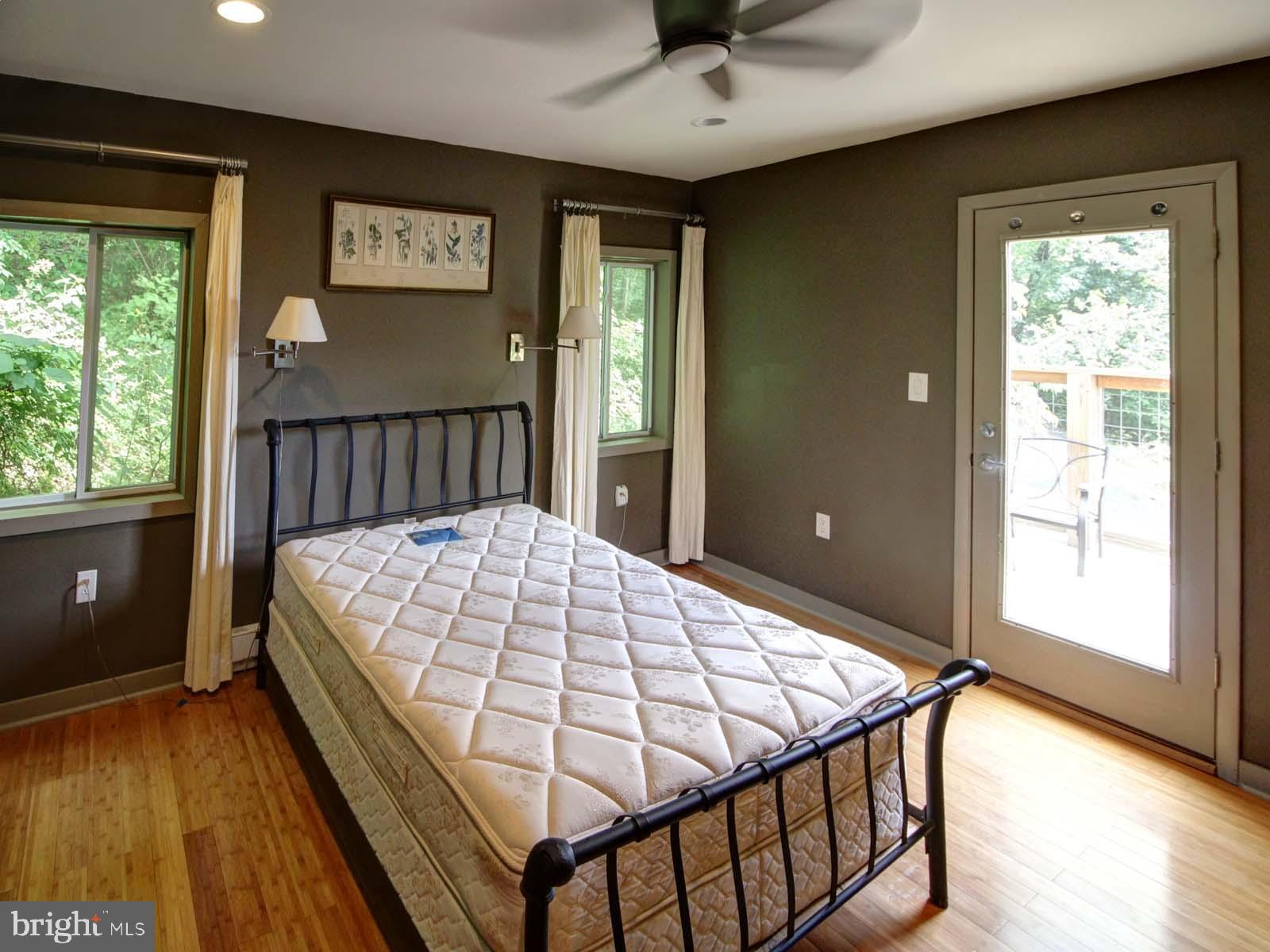 2514 Supinlick Ridge Road Mount Jackson, VA 22842 - Photo 23 of 29 Main Level Bedroom with walk-out to Deck