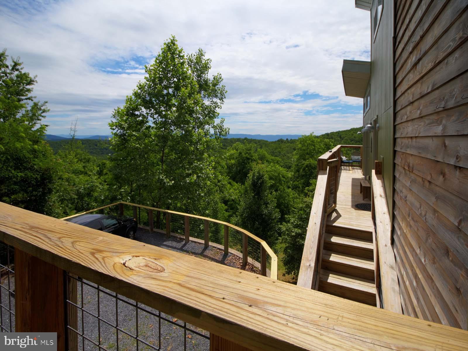 2514 Supinlick Ridge Road Mount Jackson, VA 22842 - Photo 7 of 29 Views from Main Level Primary Bedroom Deck