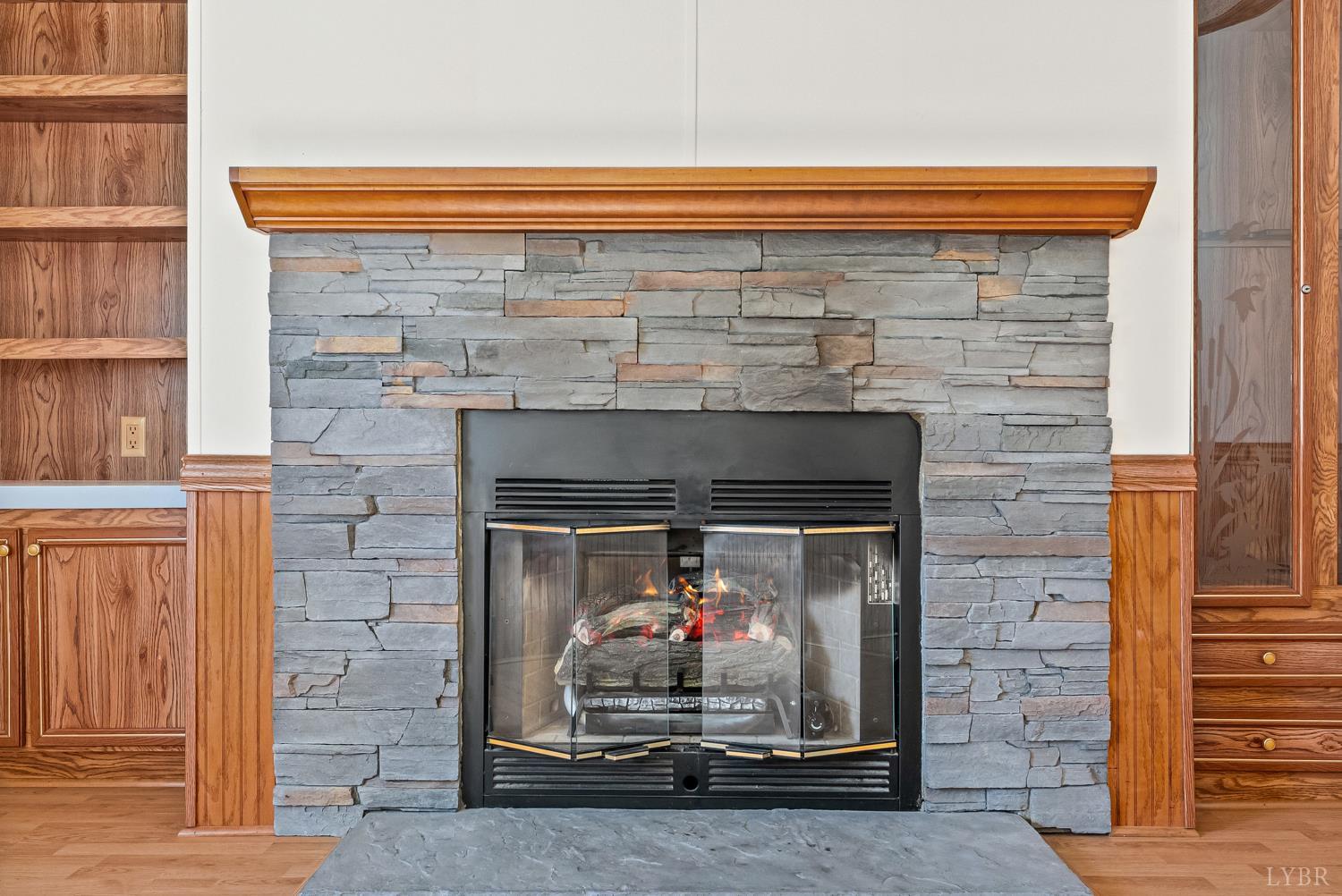 1821 Telegraph Road Gretna, VA 24557 - Photo 18 of 54 a living room with fireplace