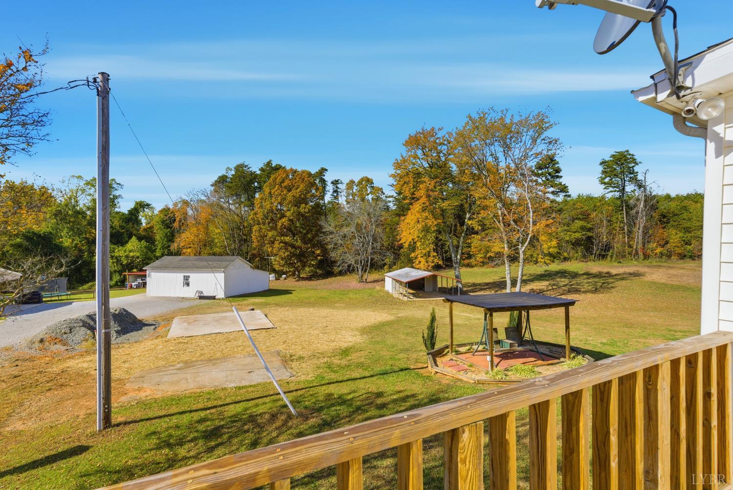 1821 Telegraph Road Gretna, VA 24557 - Photo 32 of 54 a view of a balcony with chairs