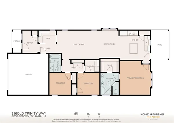 $350,000 | 316 Old Trinity Way, Georgetown, TX 78628