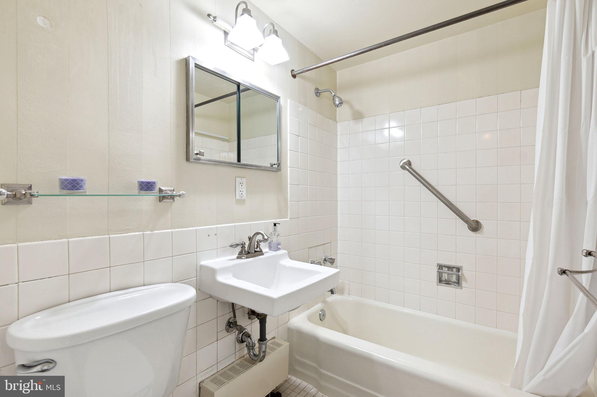 1311 Delaware Avenue Southwest, Unit S232 Washington, DC 20024 - Photo 16 of 37 Well maintained bathroom