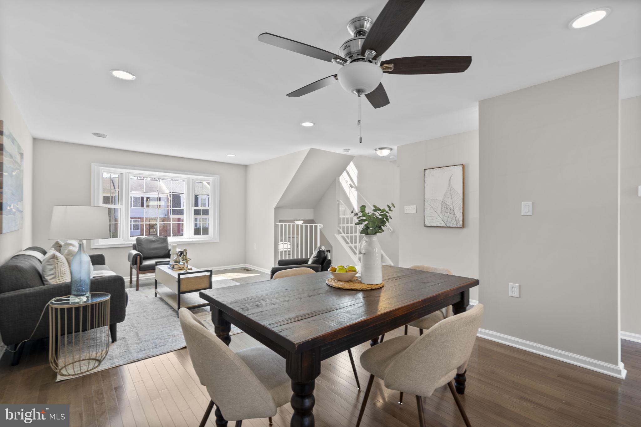 3050 Seminole Road Woodbridge, VA 22192 - Photo 6 of 35 a view of a dining room with furniture window and wooden floor