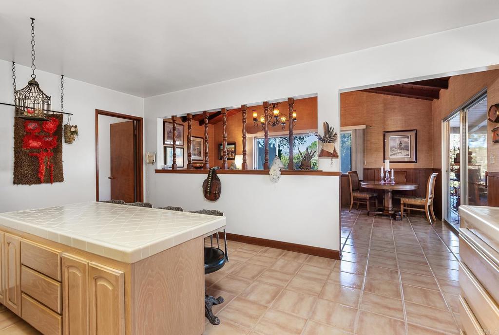 2686 Via Viejas Alpine, CA 91901 - Photo 13 of 64 a view of kitchen with granite countertop cabinets and refrigerator
