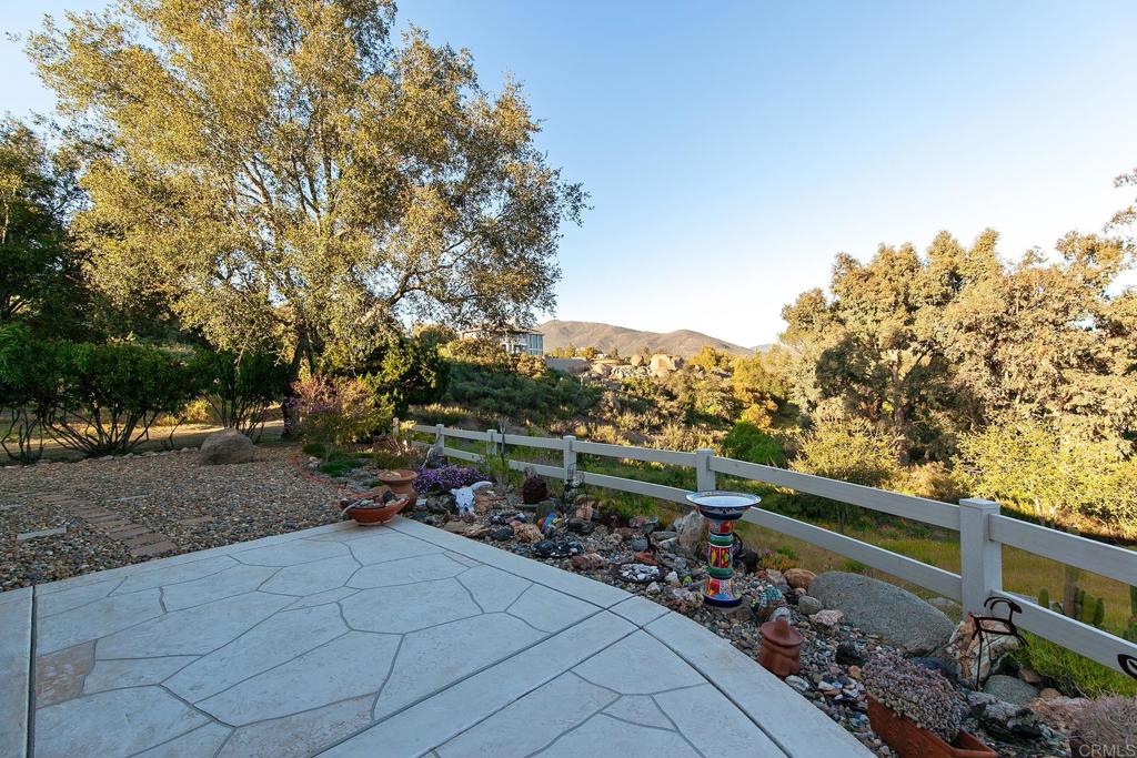 2686 Via Viejas Alpine, CA 91901 - Photo 31 of 64 a garden view with a bench