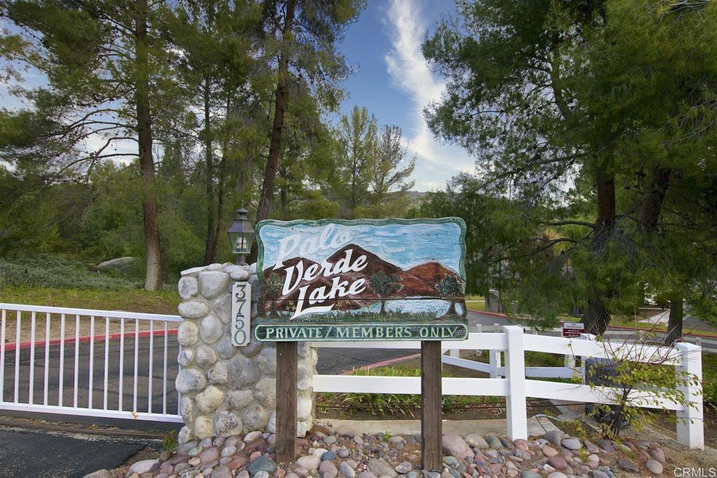 2686 Via Viejas Alpine, CA 91901 - Photo 52 of 64 a view of a wooden bench and trees in the background