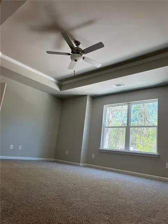 a view of empty room