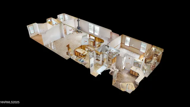 a view of a house with a yard and trees