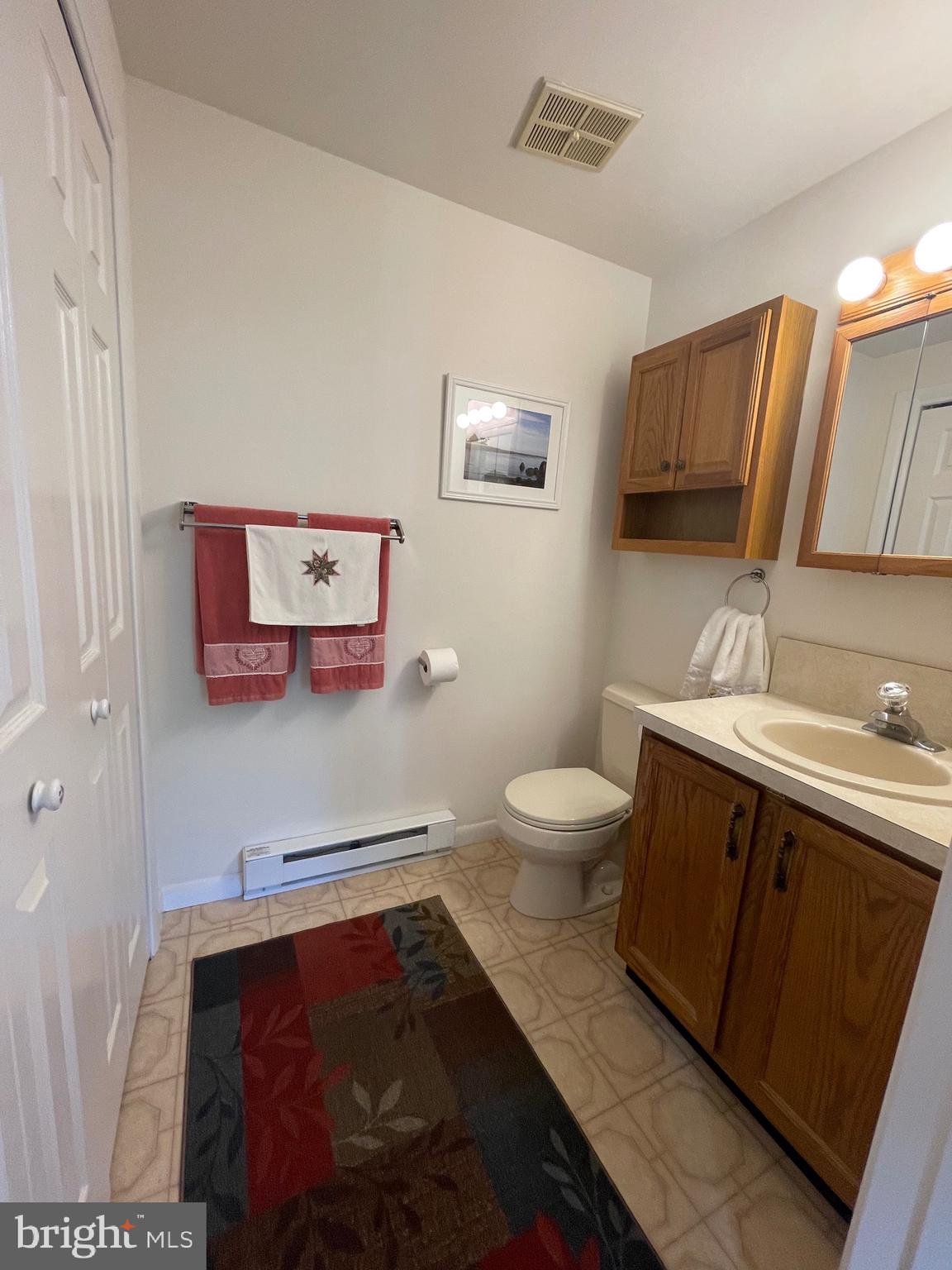 99 Exeter Court Shepherdstown, WV 25443 - Photo 24 of 51 a bathroom with a sink and a mirror