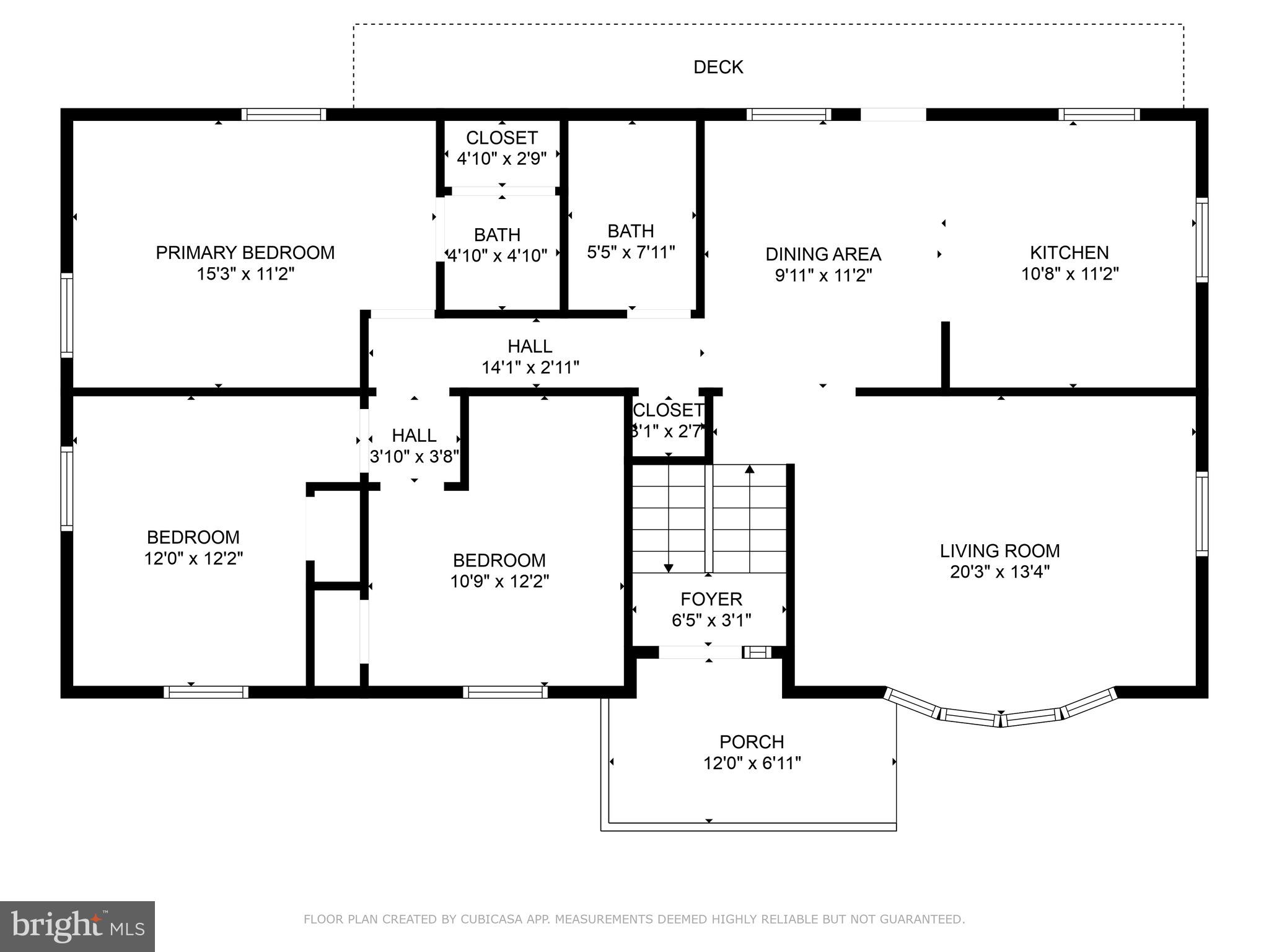 99 Exeter Court Shepherdstown, WV 25443 - Photo 49 of 51 Main level floor plan; measurements approximate