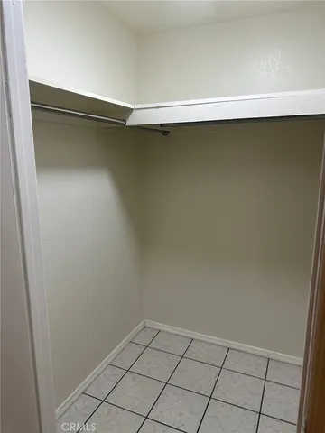 a close view of closet