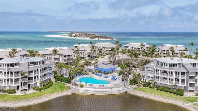 a view of a city with an ocean