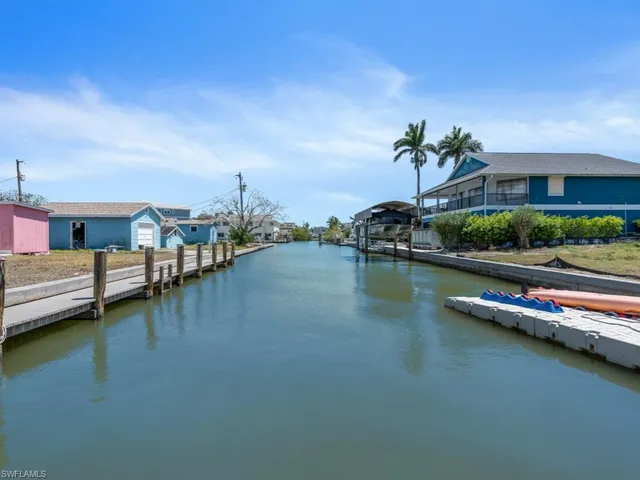 a view of a lake with outdoor space