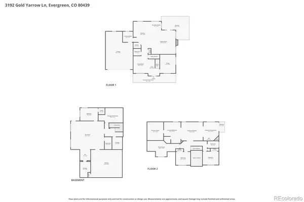 $1,090,000 | 3192 Gold Yarrow Lane, Evergreen, CO 80439