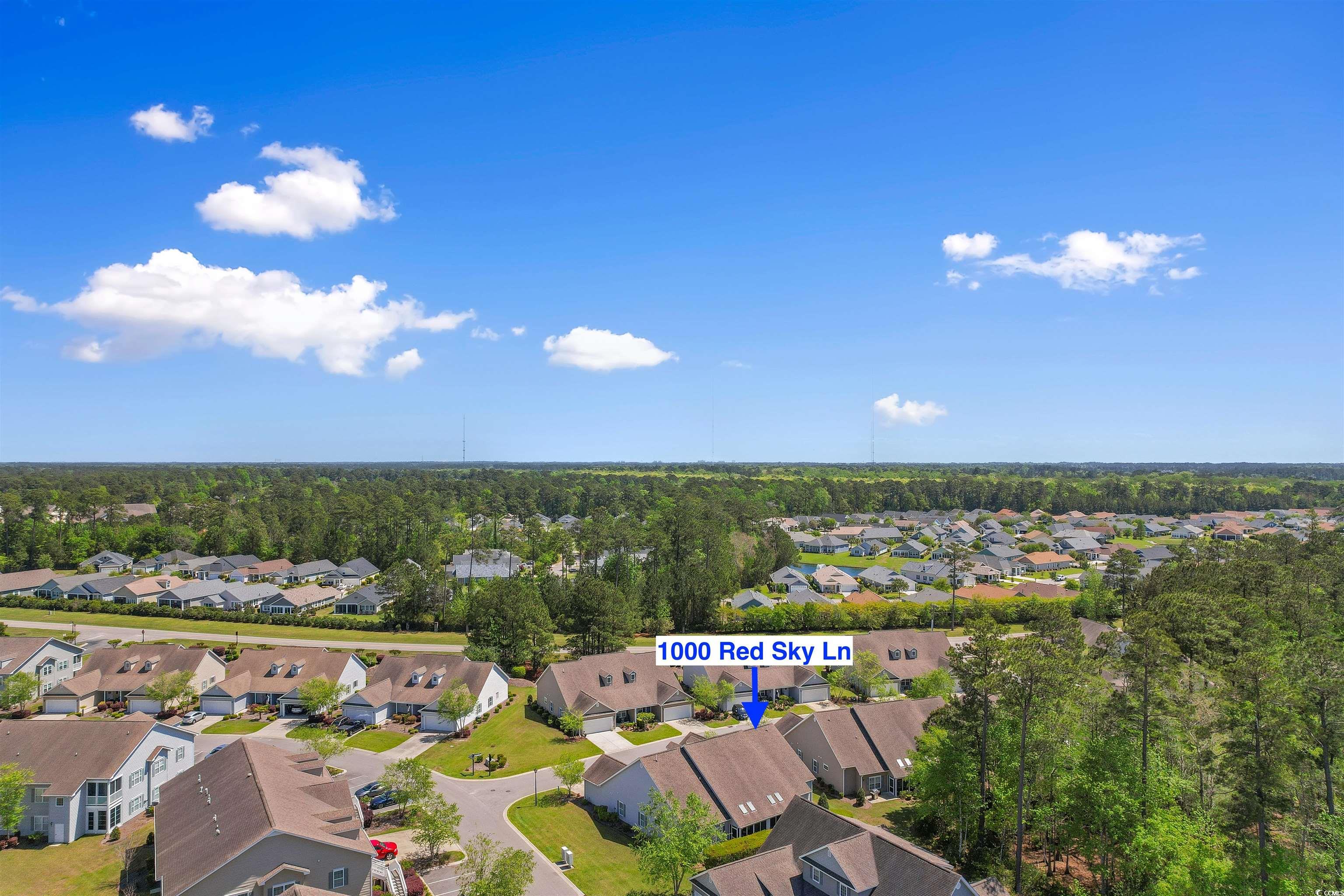 1000 Red Sky Lane, Unit 101 Murrells Inlet, SC 29576 - Photo 34 of 40 Bird's eye view featuring a residential view