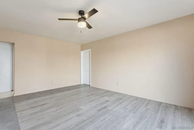 wooden floor in an empty room