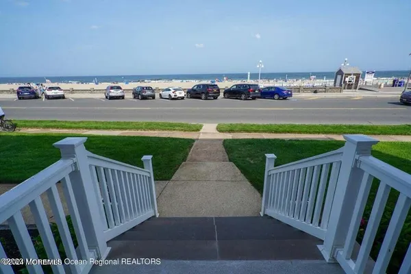 a view of a terrace with outdoor space