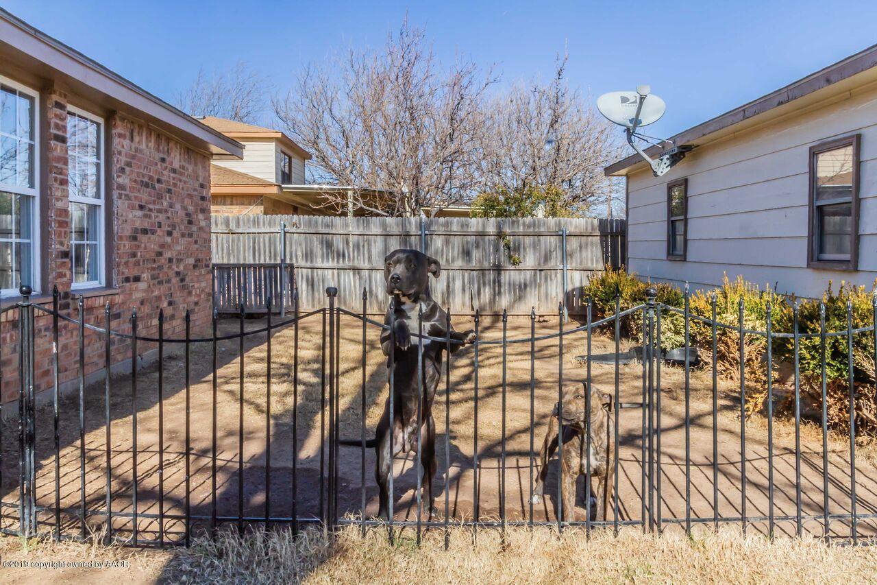 4709 Journey Street Amarillo, TX 79110 - Photo 40 of 43 a view of balcony with a potted plant