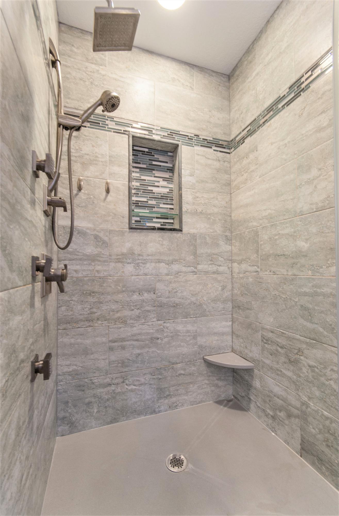 6305 Darling Road Blacklick, OH 43004 - Photo 38 of 58 Stunning walk in shower with niche