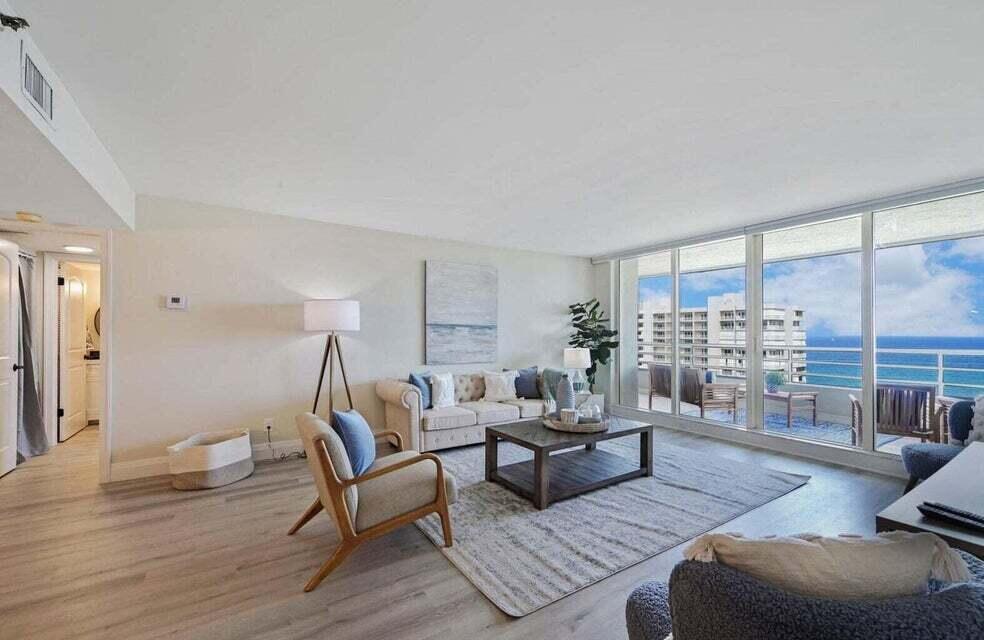 4201 North Ocean Boulevard, Unit 1605 Boca Raton, FL 33431 - Photo 1 of 35 Living Room
