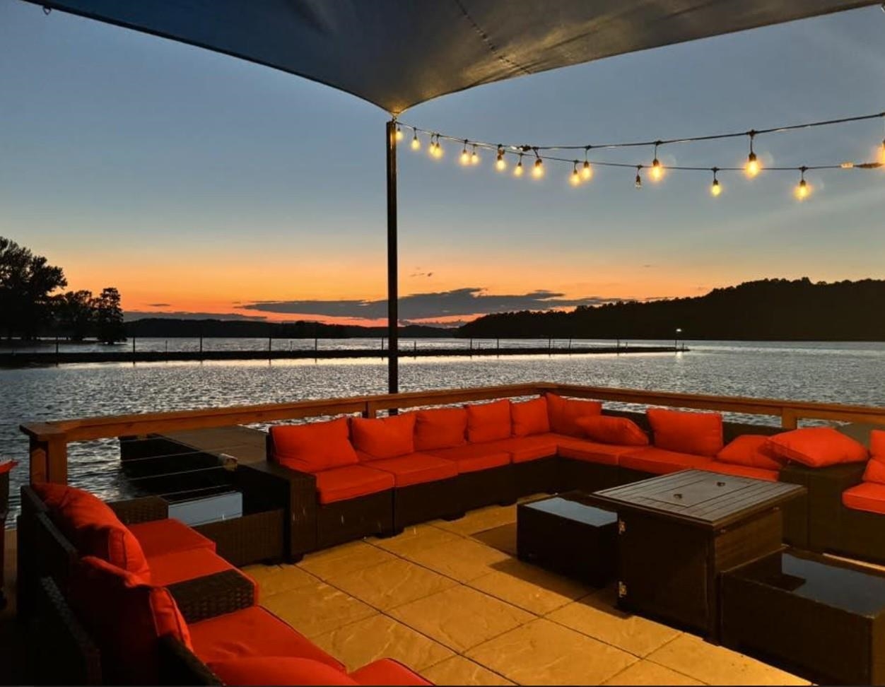 1 Turtle Point Lane Waverly, TN 37185 - Photo 15 of 17 a terrace with outdoor seating and outdoor view