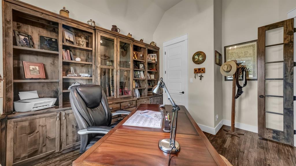 1320 Post Oak Road Gordon, TX 76453 - Photo 6 of 40 a view of a workspace with furniture and entryway